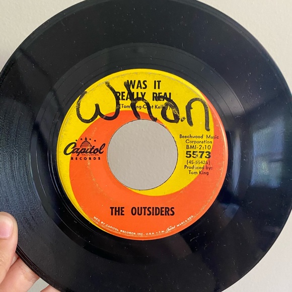 THE OUTSIDERS 45 VINYL - Picture 3 of 5